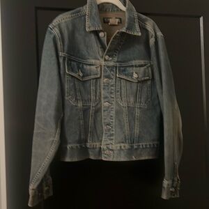 Joes Industrial Denim Jacket sandblast wash size M